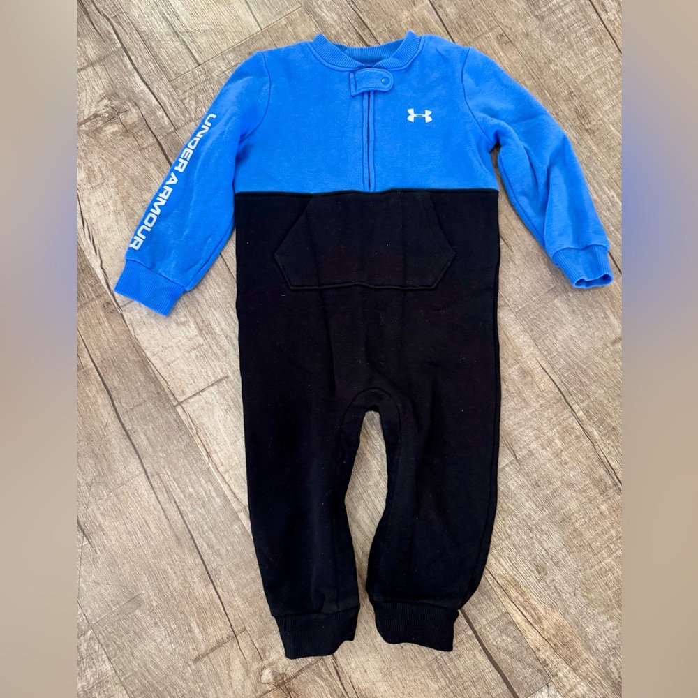 Toddler‎ Boys Under Armour Coverall Size 18 Months Quarter Zip